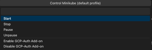 Minikube Start